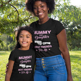 Mummy & Daughter T-Shirt Set Best Friends Tops Funny Mother's Day Tee
